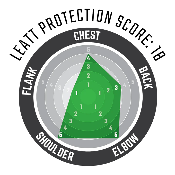 LEATT 3DFAIRFIT LITE EVO Ochranná vesta černá