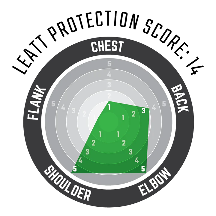 LEATT REAFLEX STEALTH Ochranná vesta černá