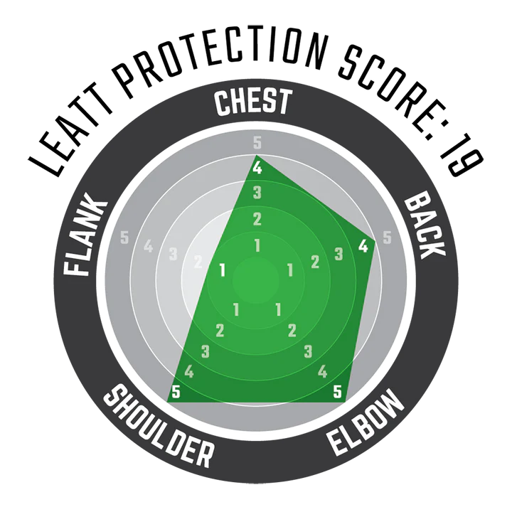Ochranná vesta LEATT REAFLEX černá