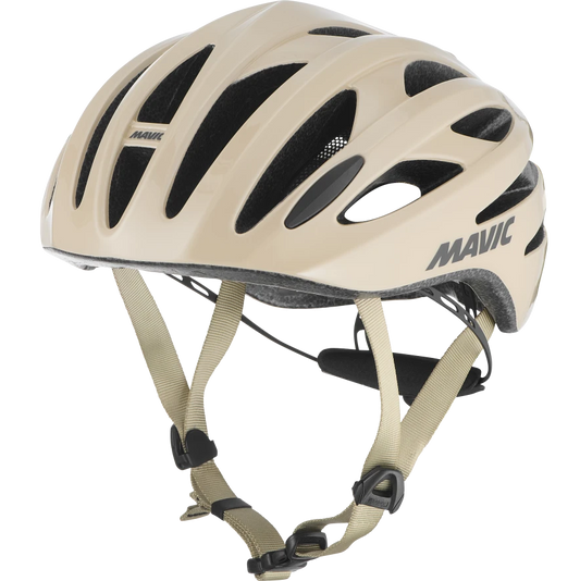 MAVIC AKSIUM ELITE Silniční přilba béžová