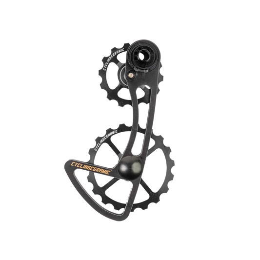 Oversize CYCLING CERAMIC věšák přehazovačky pro Campagnolo 11V Black