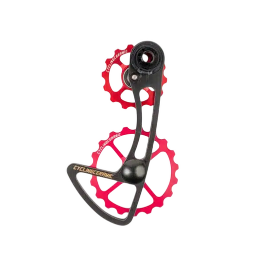 Oversize CYCLING CERAMIC věšák přehazovačky pro Campagnolo 11V Red