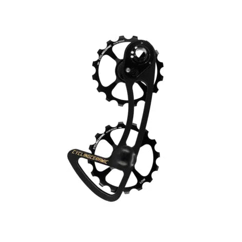 Nadrozměrný závěs přehazovačky CYCLING CERAMIC pro Sram 10 a 11V Black