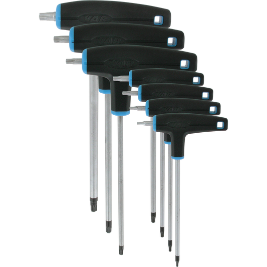 Sada 7 klíčů VAR CL-18200-07/40 Torx T
