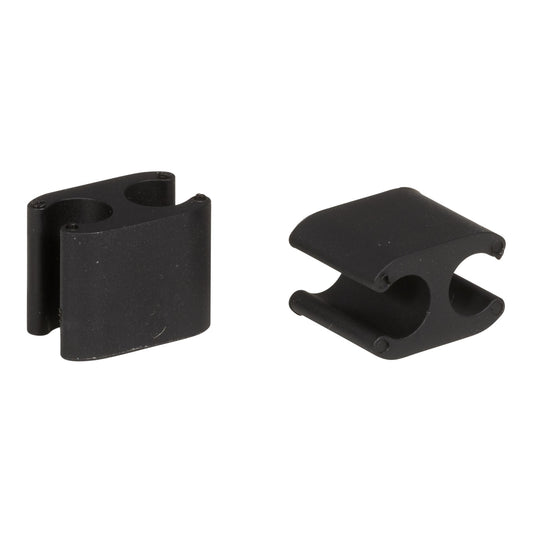 Sada 10 kabelů ELVEDES Clips Duo Black 5mm/2,5mm DI2