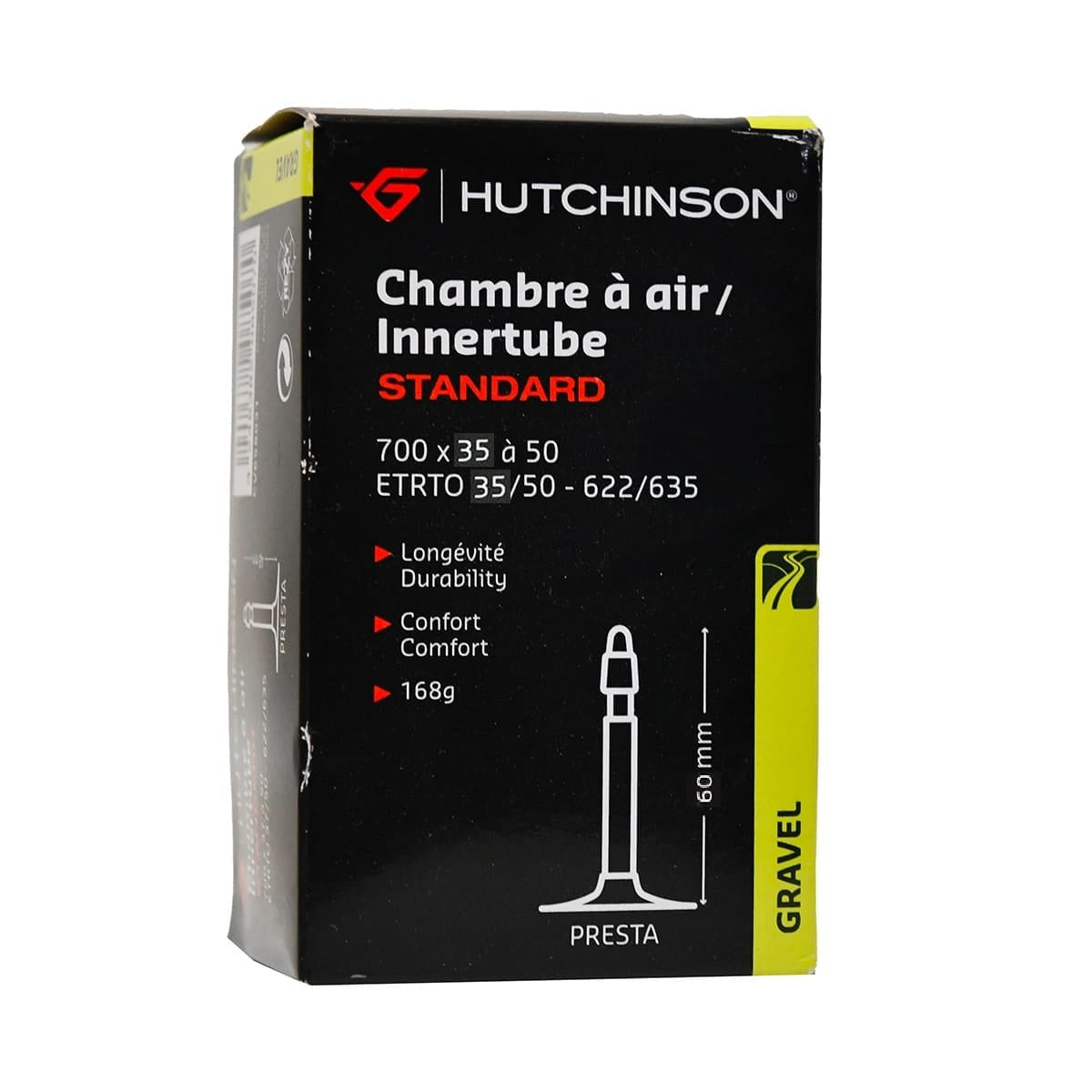 HUTCHINSON STANDARD Gravel duše 700x35/50 Presta
