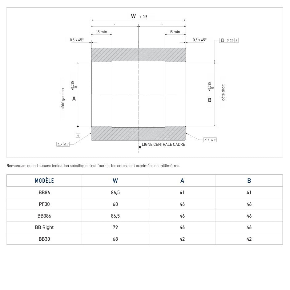 Klikové ústrojí CAMPAGNOLO BB86 PRESS-FIT QCK-TECH 86,5x41