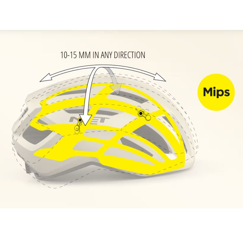 Silniční přilba MET VINCI MIPS Navy Mat