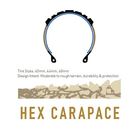 Pneumatika ENVE HEX Carapace 700x44