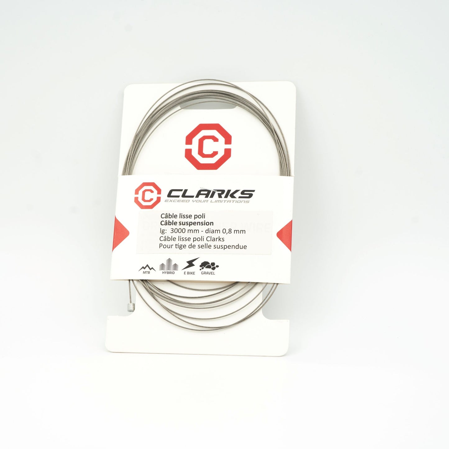 Ovládací kabel CLARKS Teleskopická sedlovka