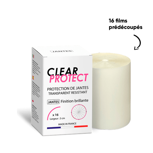 Lesklý samolepicí chránič ráfků CLEARPROTECT