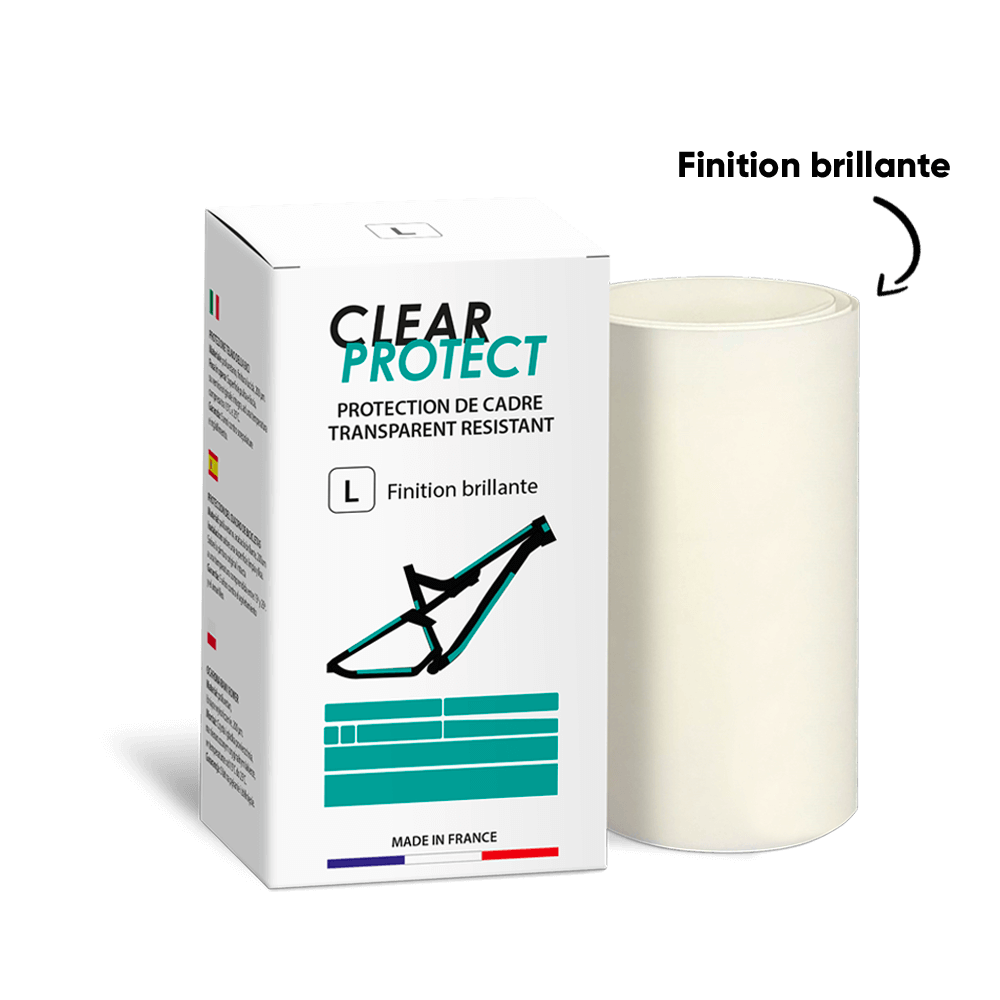 CLEARPROTECT PACK L Lesklý samolepicí chránič rámu