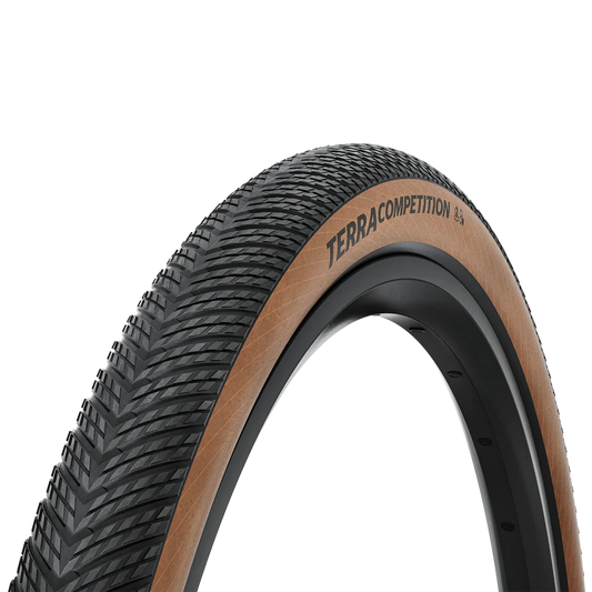 CONTINENTAL TERRA COMPETITION TRAIL GRIP 700x45c Tubeless Ready Hnědá pneumatika
