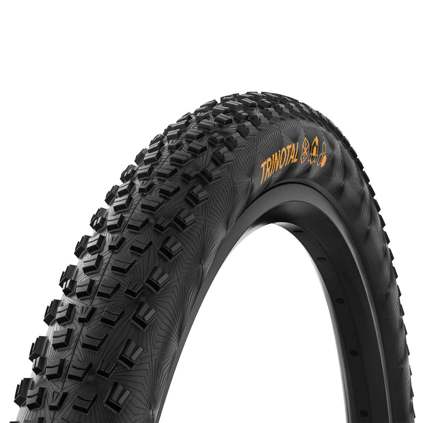 CONTINENTAL TRINOTAL Trail Rapid 29x2.40 Tubeless Ready Soft Black tire