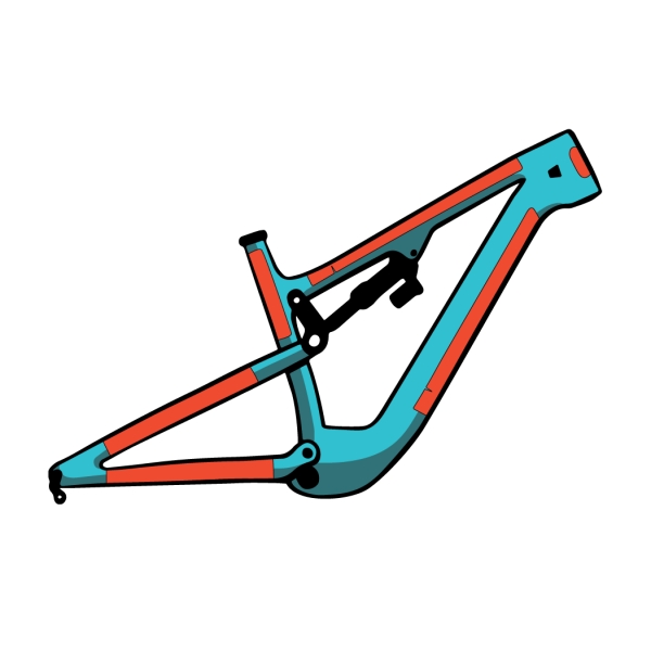E-BIKE RIDE WRAP COVERED Adhesive Frame Protector matný povrch