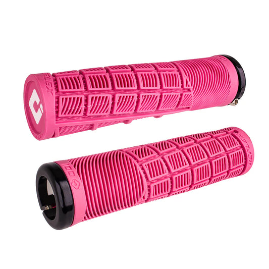 ODI REFLEX V2.1 Lock-on Gripy 135 mm růžové