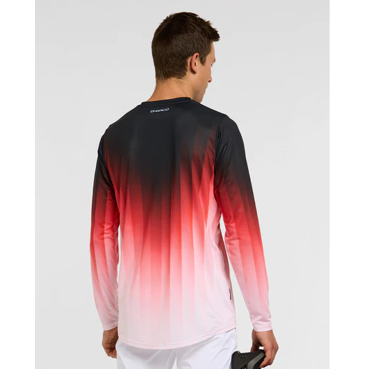 DHARCO RACE PRISM Long Sleeve Jersey Red