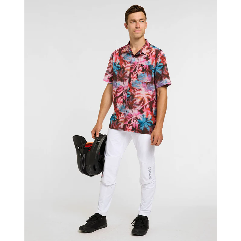 DHARCO TECH NEBULA Short Sleeve Shirt Pink