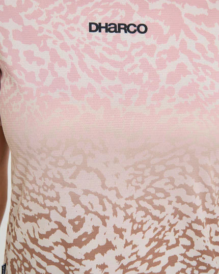 DHARCO PRISCILLA Women's Short Sleeve Jersey Beige/Rose