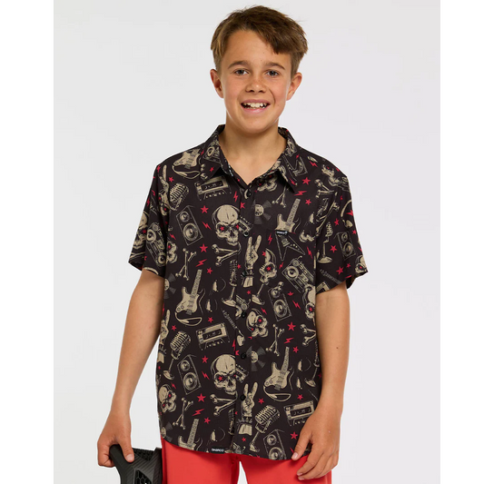 Technical shirt DHARCO TECH PARTY ROCKNROLLA Junior Black