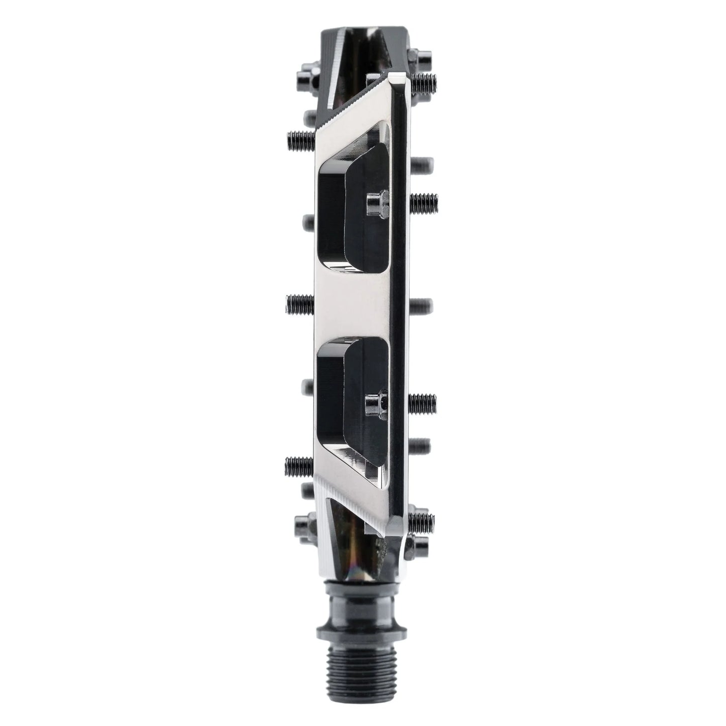 Ploché pedály DMR VAULT Chrome Black