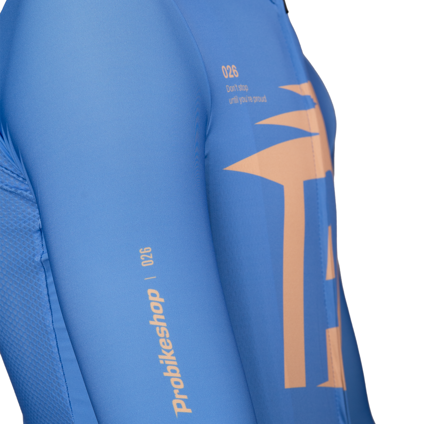 PROBIKESHOP Dres s krátkým rukávem Modrá/Lilac