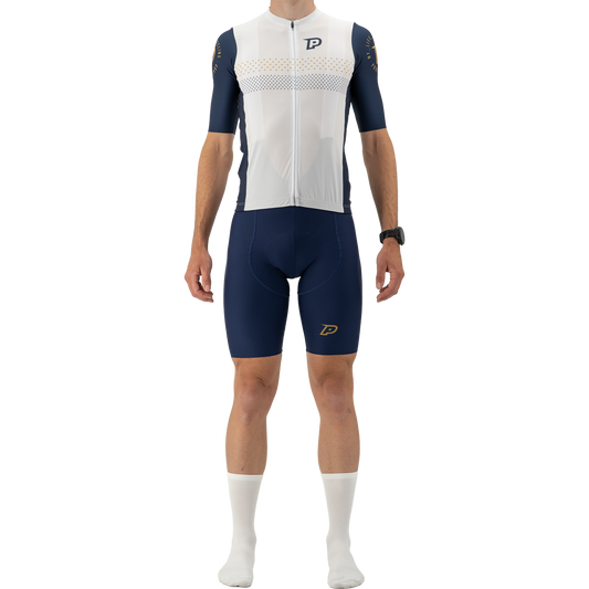 PROBIKESHOP Dres s krátkým rukávem Navy/White