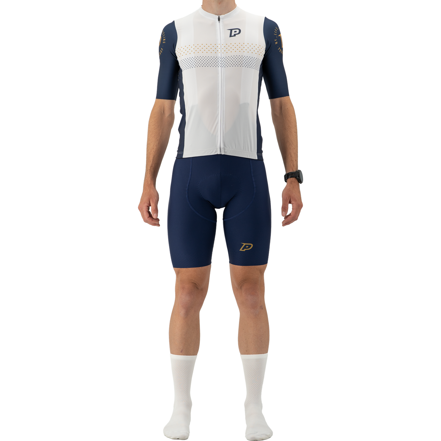 PROBIKESHOP Navy Bib Tight