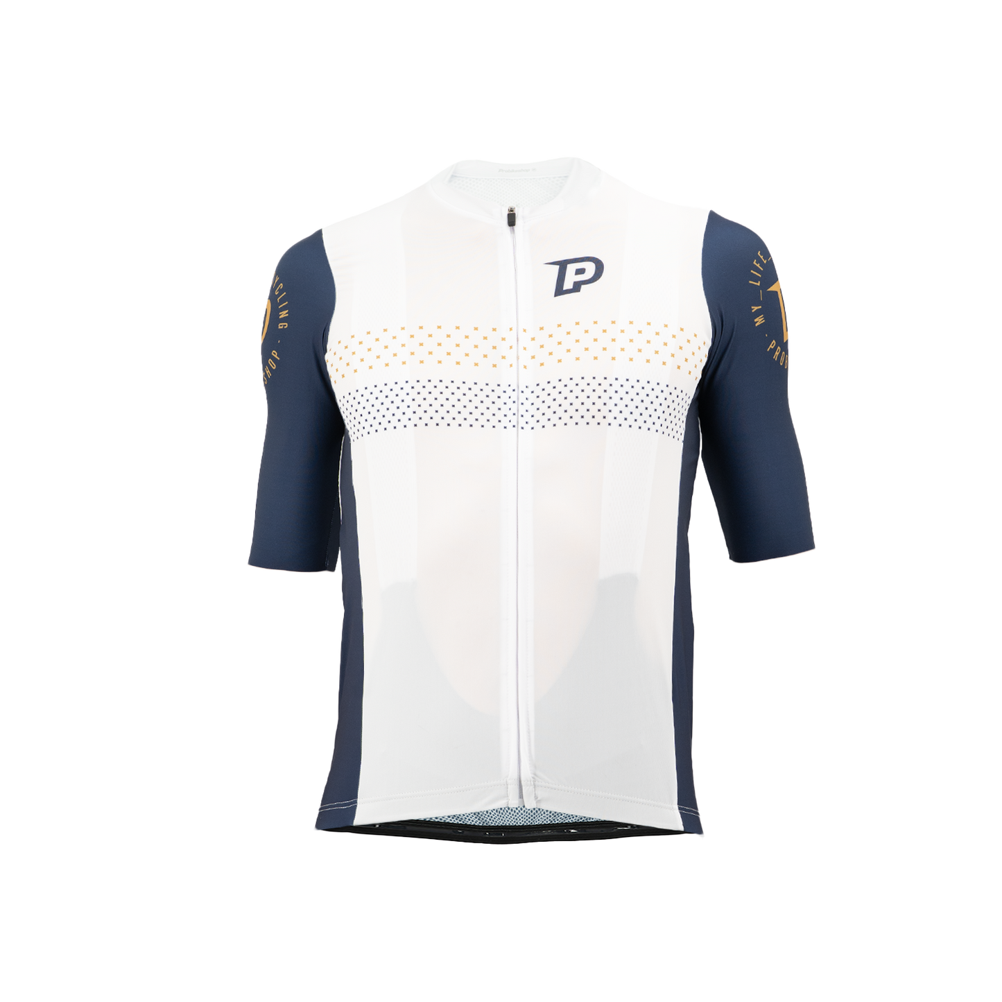 PROBIKESHOP Dres s krátkým rukávem Navy/White