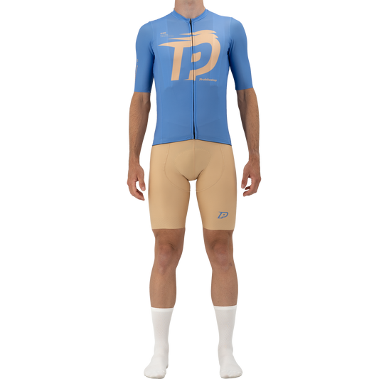 PROBIKESHOP Dres s krátkým rukávem Modrá/Lilac