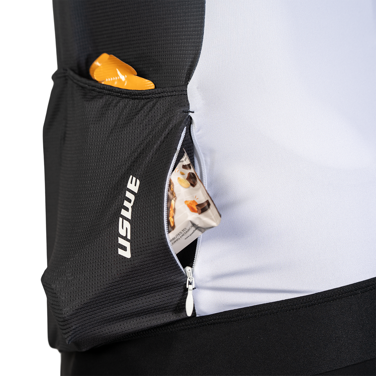 USWE GRUS GRAVEL Dres s krátkým rukávem White