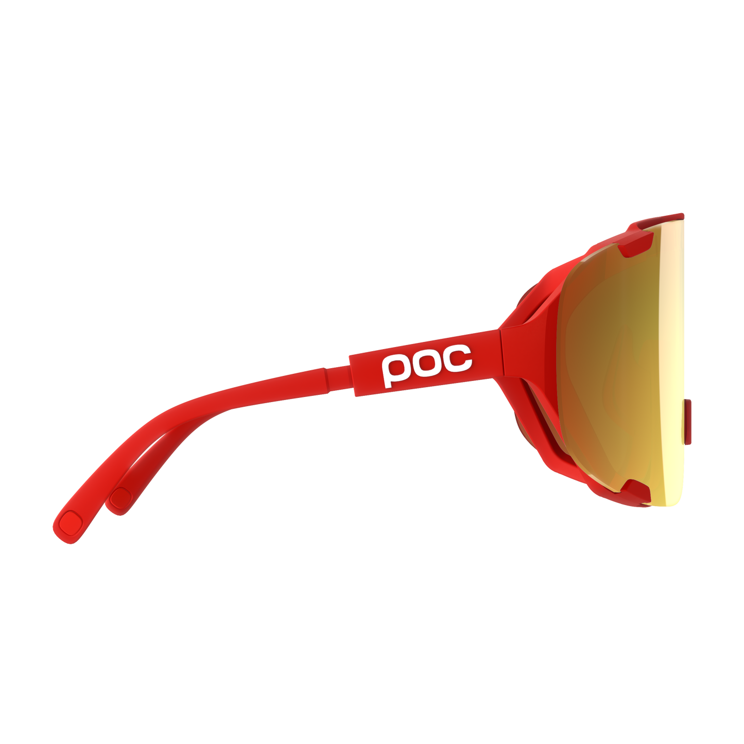 POC DEVOUR WF + brýle Red/Clarity Road/Partly Sunny Gold