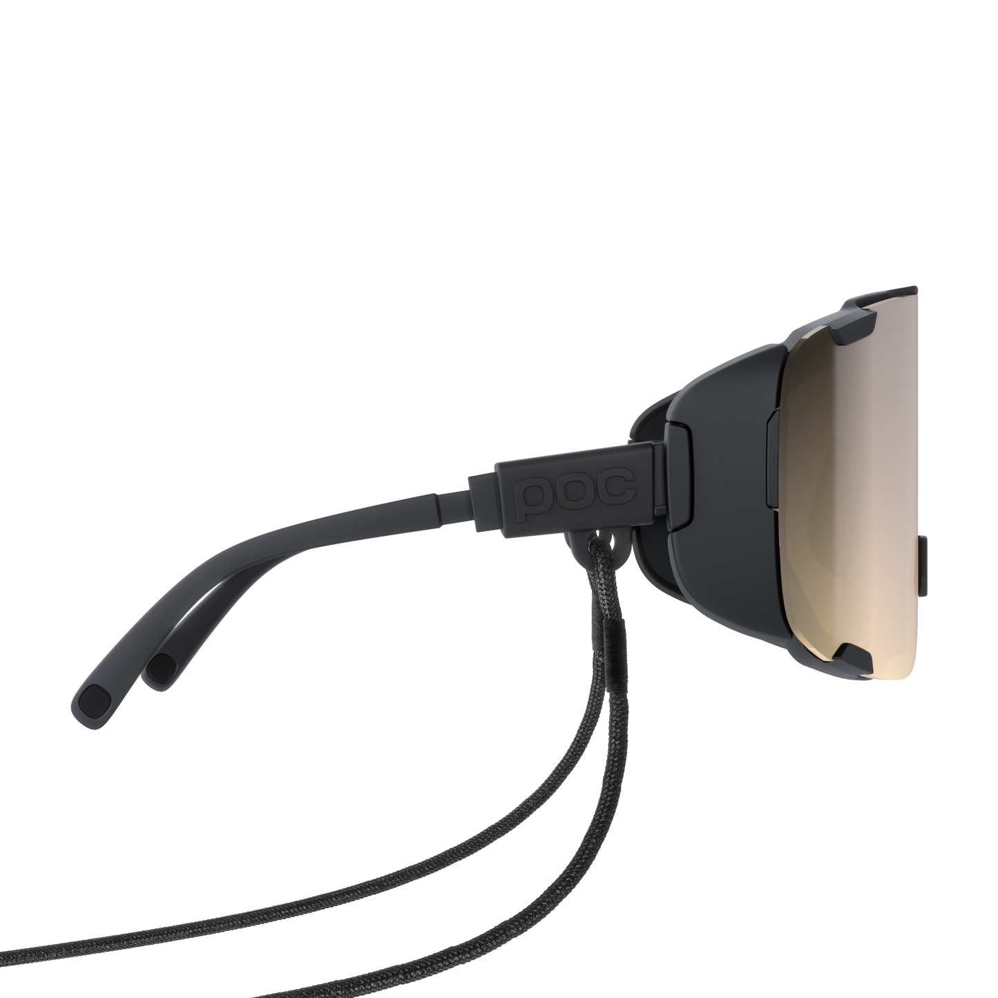 POC DEVOUR ULTRA + Brýle Black Clarity Trail/Partly Sunny Silver Lens