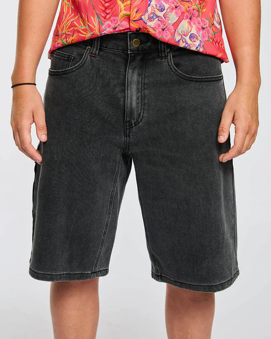 DHARCO JORT UNISEX COASTAL WASH Šortky černé