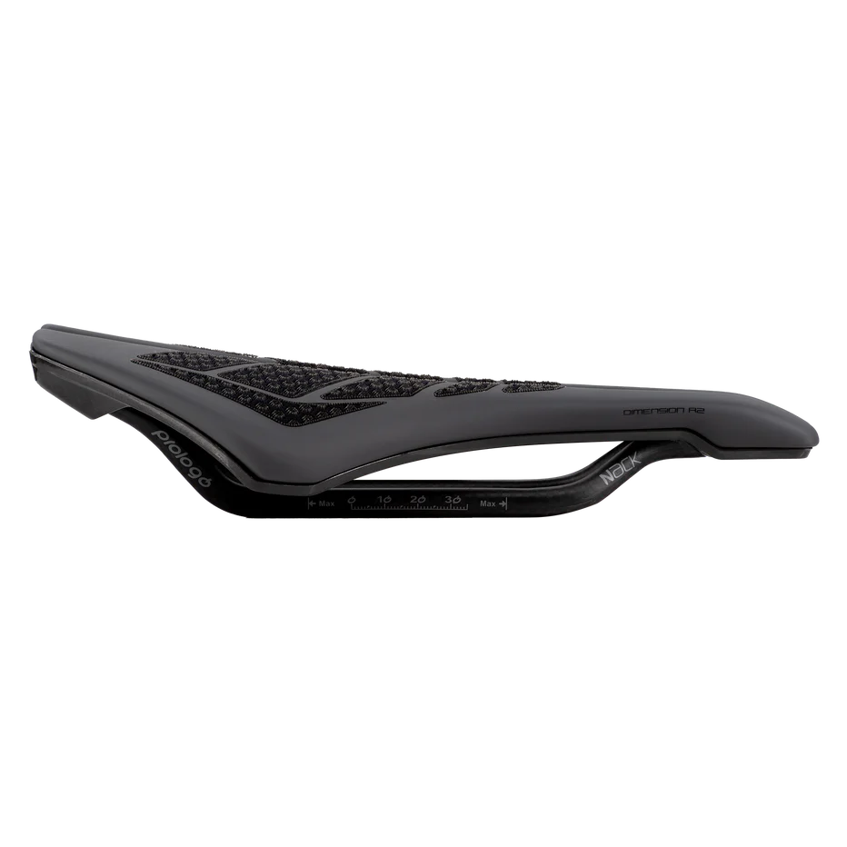 Saddle PROLOGO DIMENSION R2 CPC 143mm Rails Nack Black