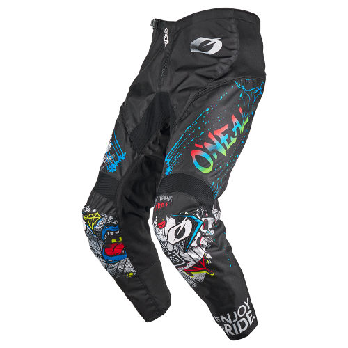 O'NEAL ELEMENT RANCID Pants, Black/White