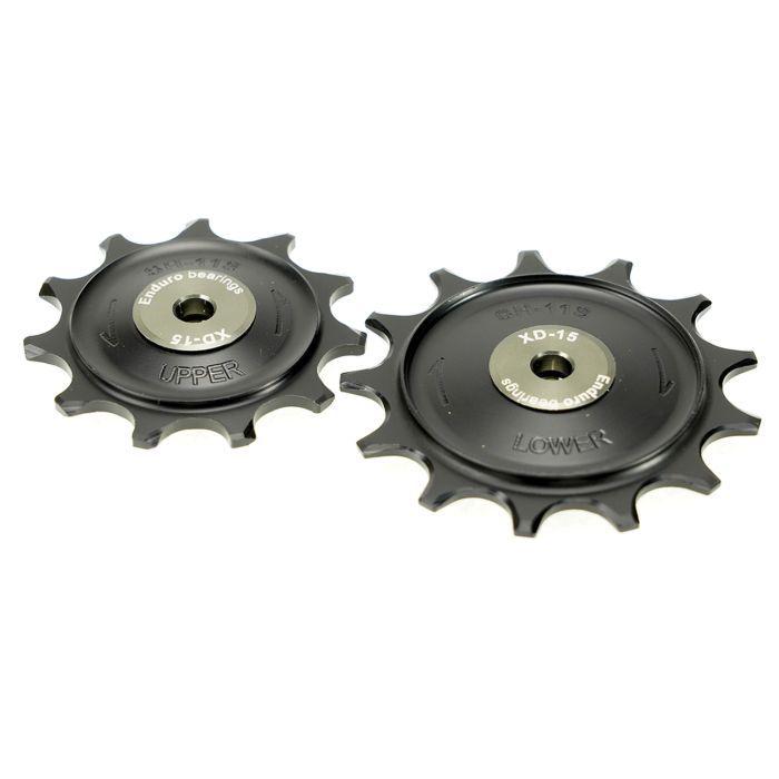 ENDURO BEARINGS řemenice přehazovačky - XD-15 - Shimano GRX - 11s 1X - černá
