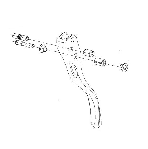 Left Brake Lever CAMPAGNOLO CHORUS 12V 2020