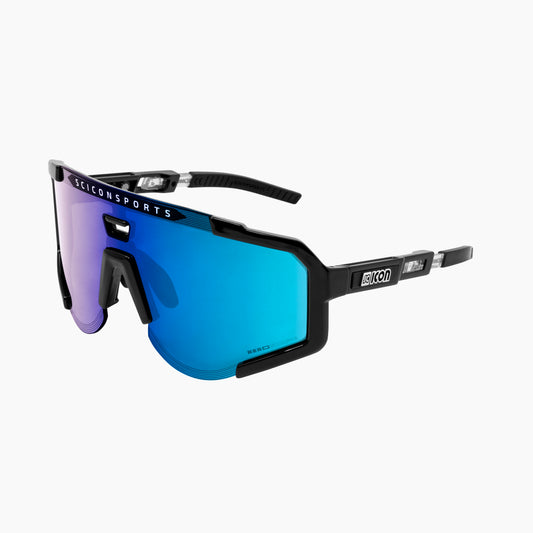 Brýle SCICON AEROSCOPE Black Multimirror Blue