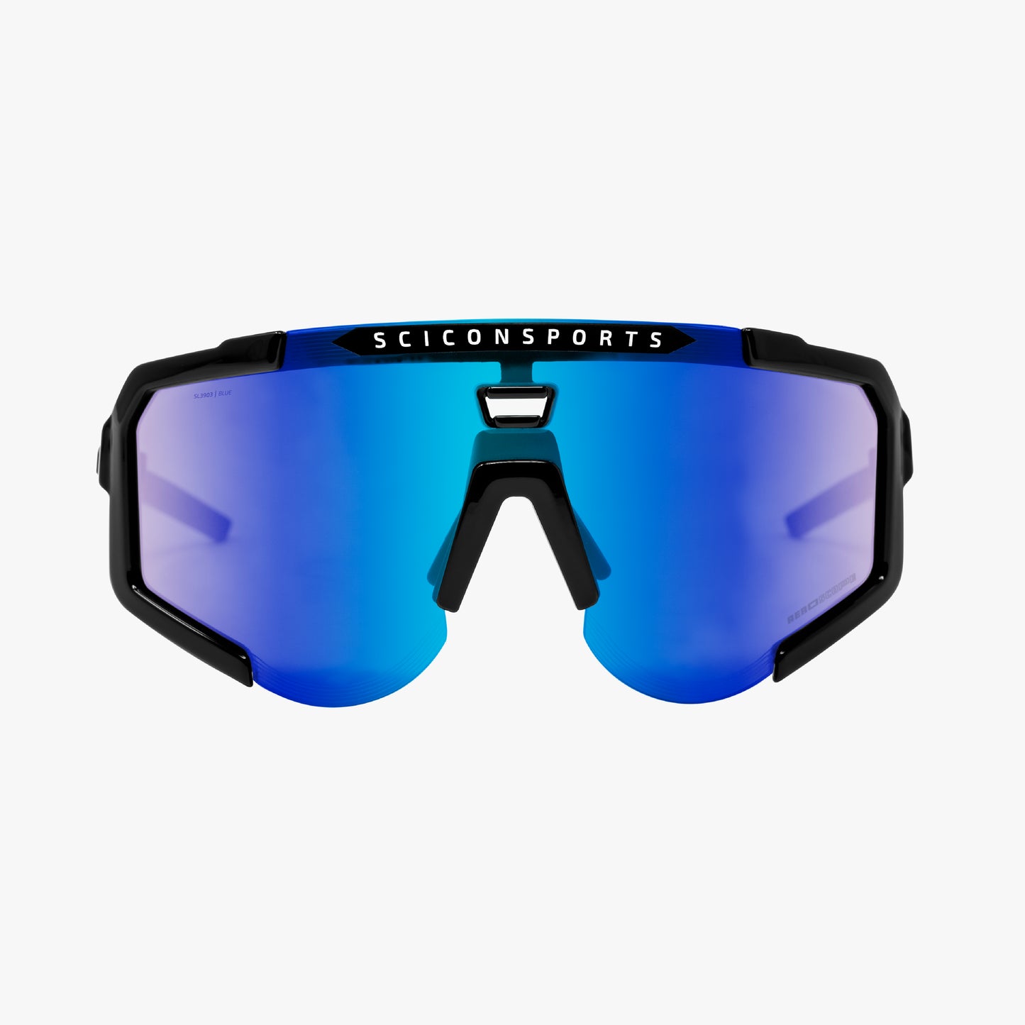 Brýle SCICON AEROSCOPE Black Multimirror Blue