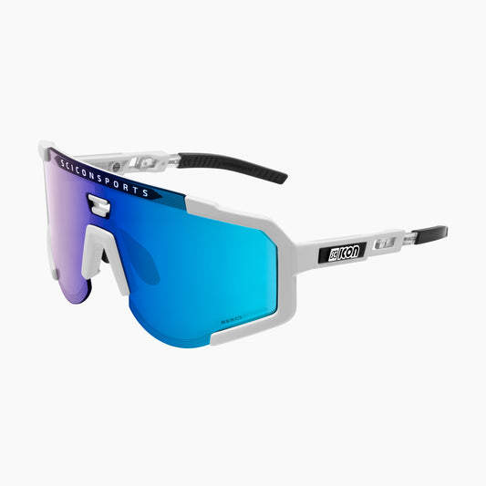 Brýle SCICON AEROSCOPE White Multimirror Blue