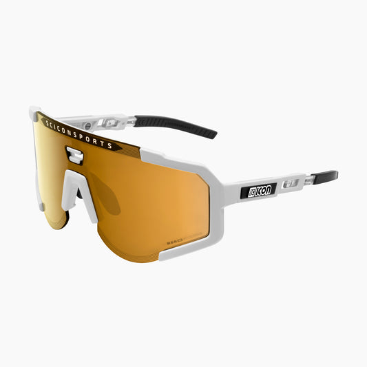 Brýle SCICON AEROSCOPE White Multimirror Bronze