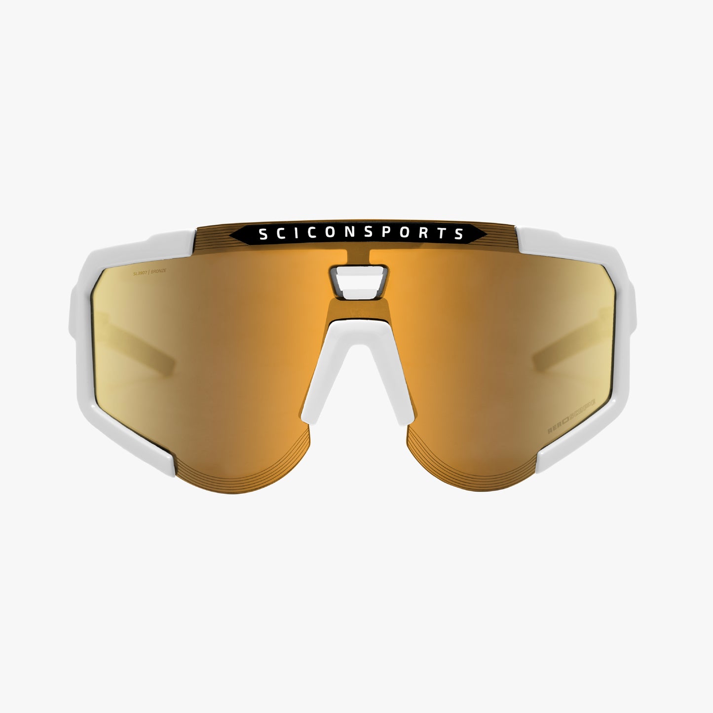 Brýle SCICON AEROSCOPE White Multimirror Bronze