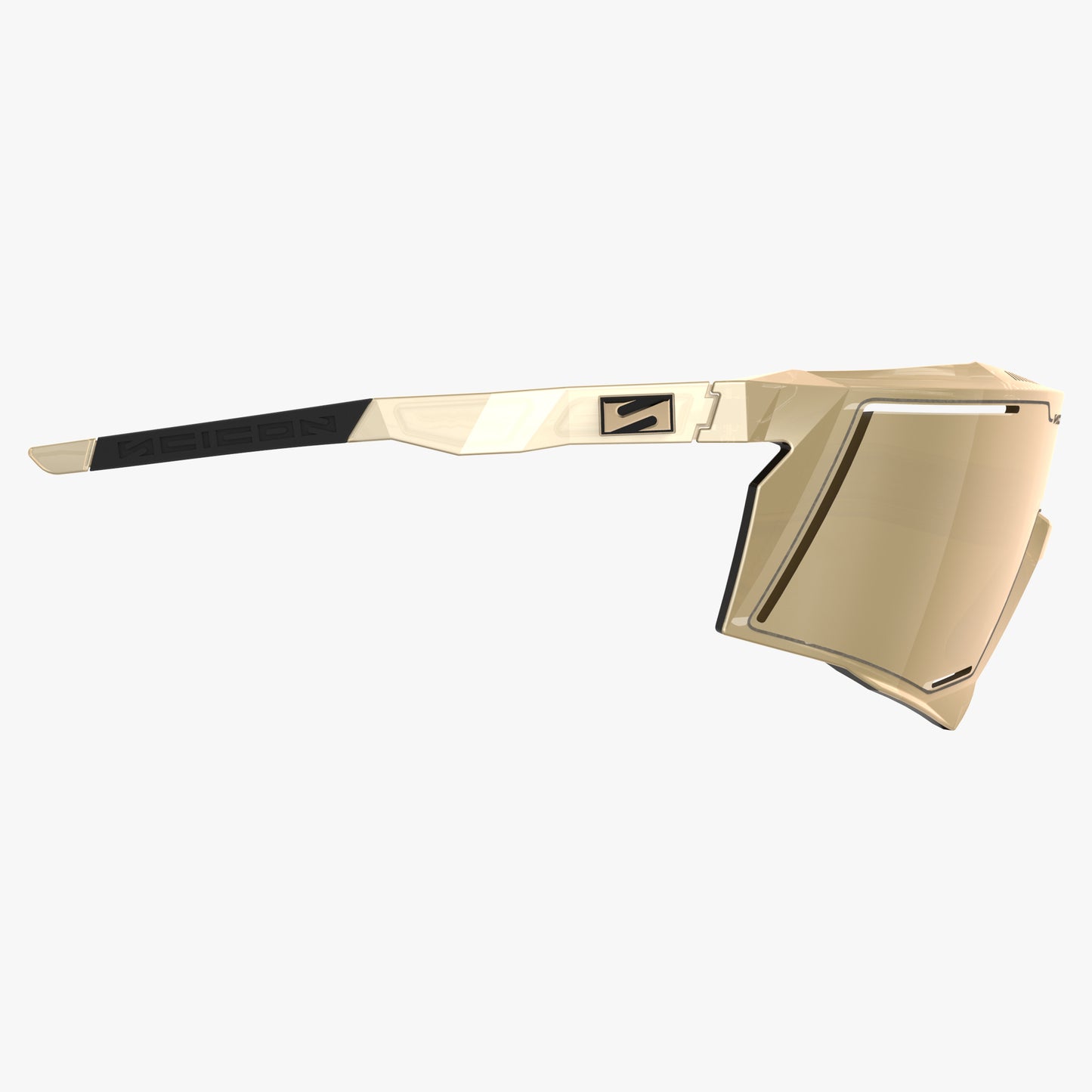 SCICON AEROSTORM Multimirror Gold goggles