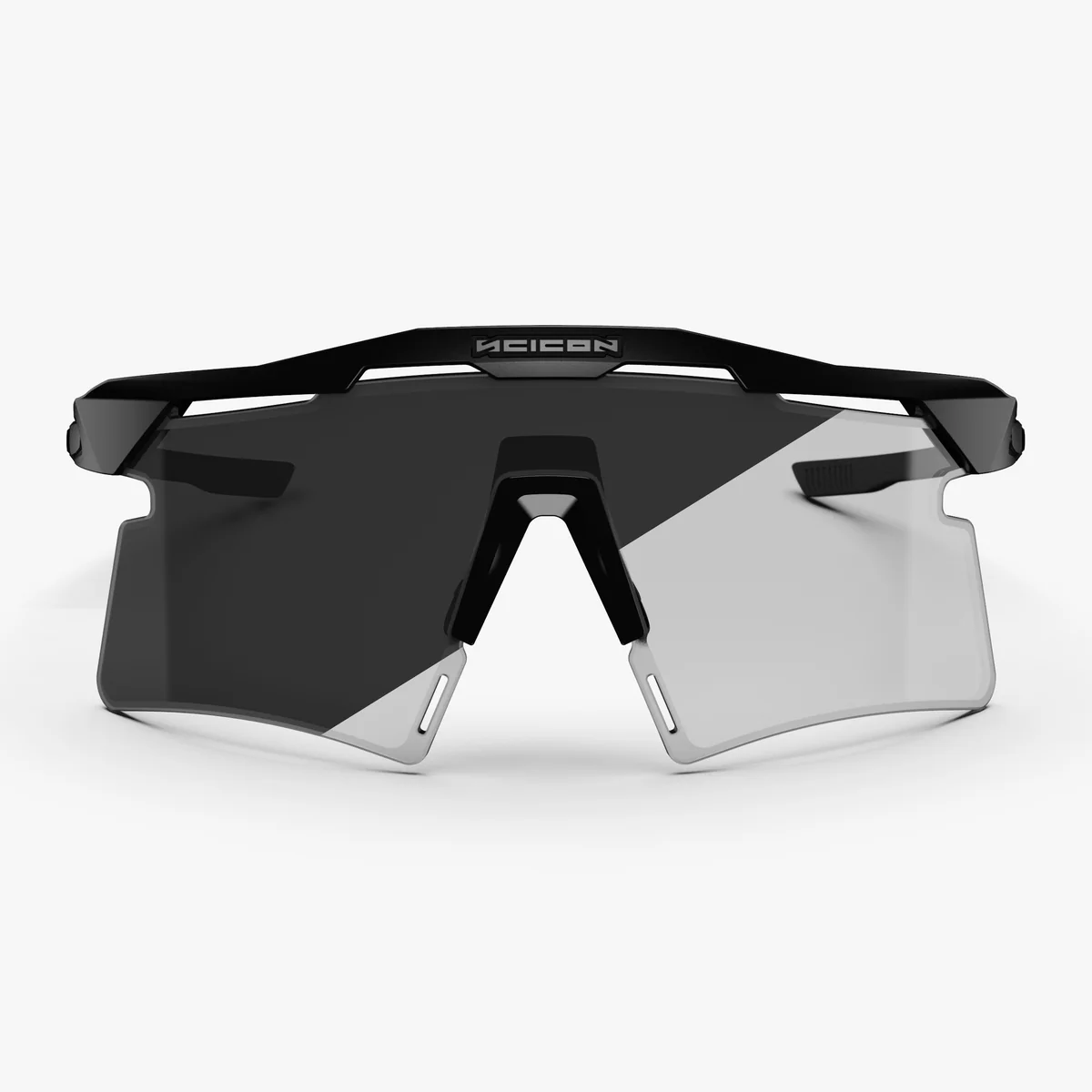 SCICON AEROSHADE 2.0 TITANIUM Glasses Black Matt Grey Photochromic Lens