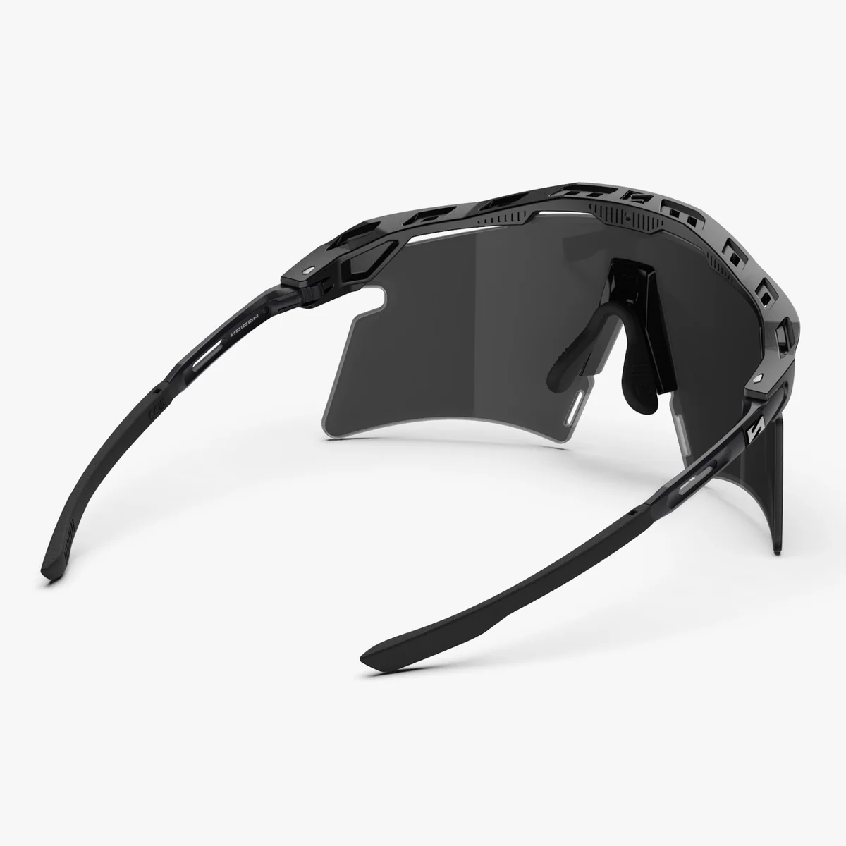 SCICON AEROSHADE 2.0 TITANIUM Black Matt Multimirror Silver + Pink Glasses