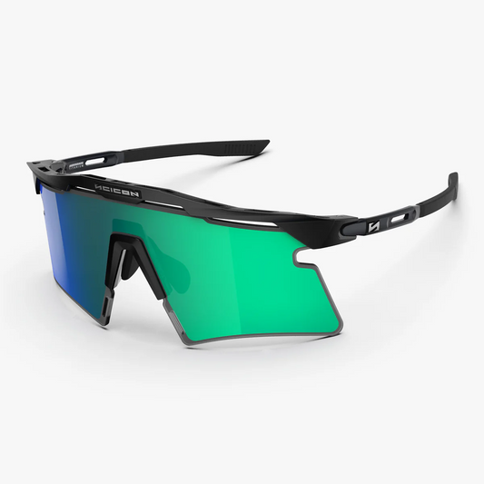 SCICON AEROSHADE 2.0 TITANIUM Glasses Black Matt Multimirror Lens Blue Green + Pink