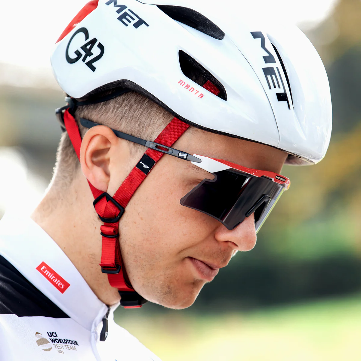 SCICON AEROSHADE 2.0 TITANIUM UAE EMIRATES Brýle Smoke Black + Pink Lens
