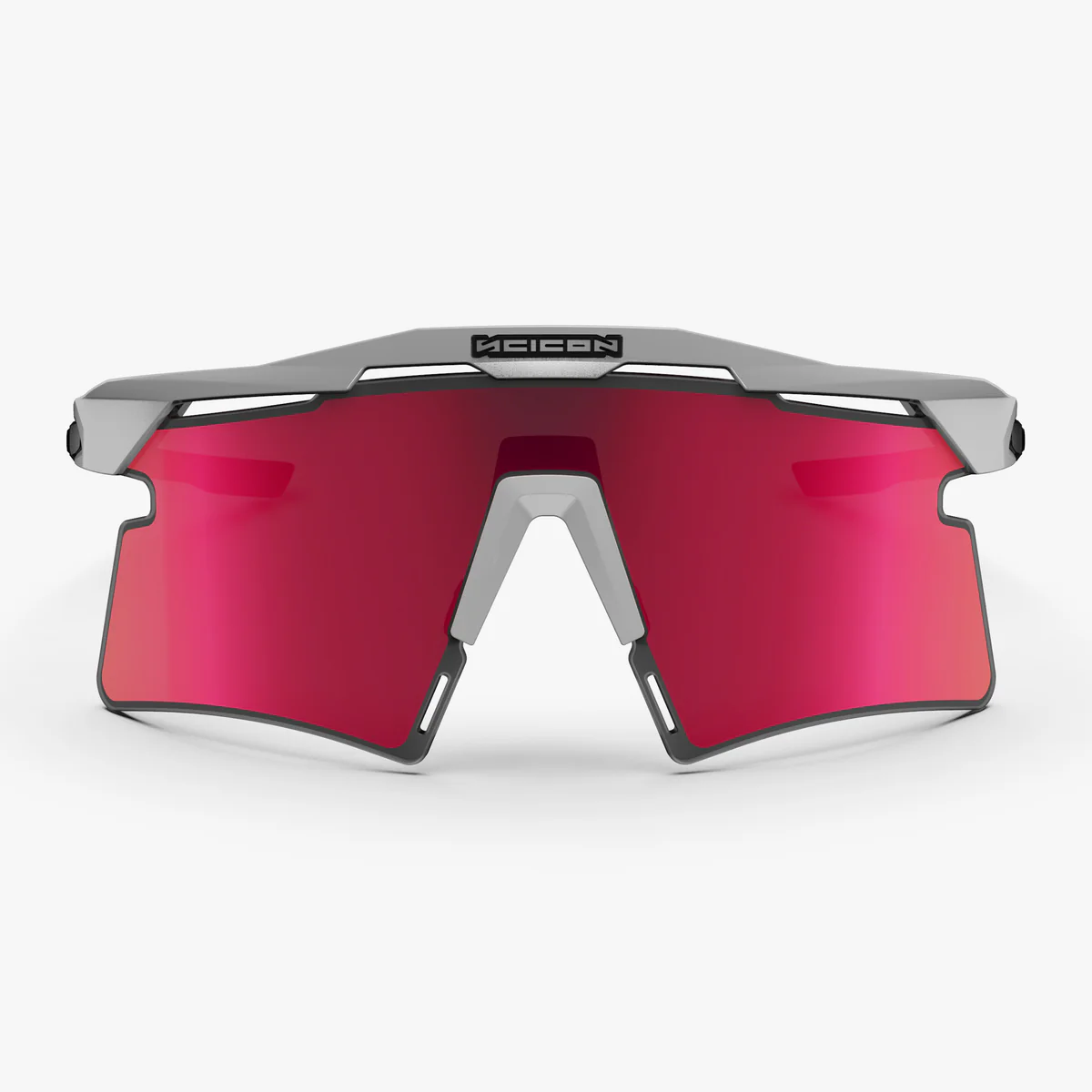 SCICON AEROSHADE 2.0 TITANIUM White Metal Multimirror Sunburts + Pink Goggles