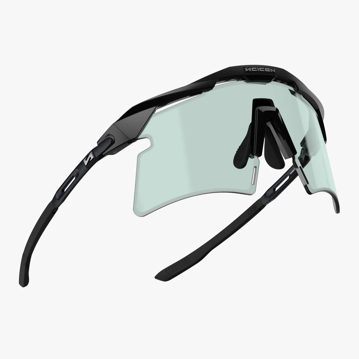 Brýle SCICON AEROSHADE 2.0 TITANIUM Matt Black Blue Green Photochromic Lens